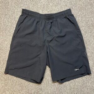 Hind Men's Running Motion Shorts Black Size Large Small‎ With Lining (067)